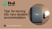 Tips for moving into new student accommodation