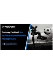 Introduction to Fantasy Football a beginners guide
