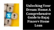 Comprehensive Guide for Home Loan