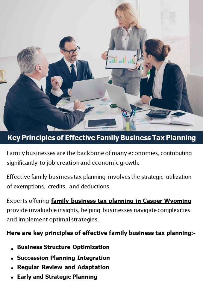 Key Principles of Effective Family Business Tax Planning