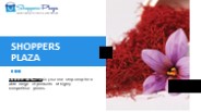 FOUZEE Pure Kashmiri Saffron Threads in Shoppers-Plaza