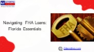 Navigating FHA Loans Florida Essentials
