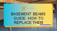 Basement Beams Guide - How to Replace Them