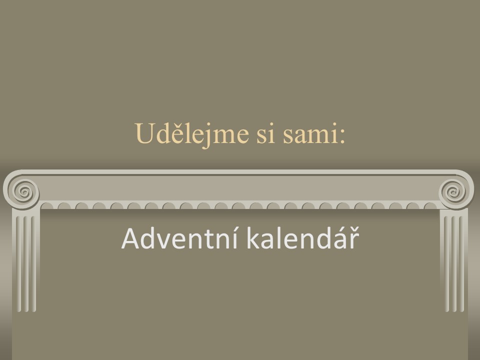 Adventni kalendar (Andre)
