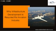 Why Infrastructure Development is required for Aviation Industry