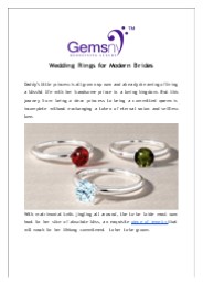 Find Best Wedding Rings for Modern Brides