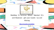 Eternal Elegance Events: Your Premier Wedding Entertainment Experience