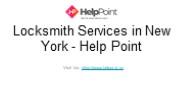 locksmith services in new york
