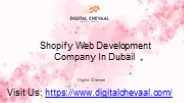 shopify web development company in dubai