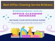 Professional Office Cleaning Service Brisbane