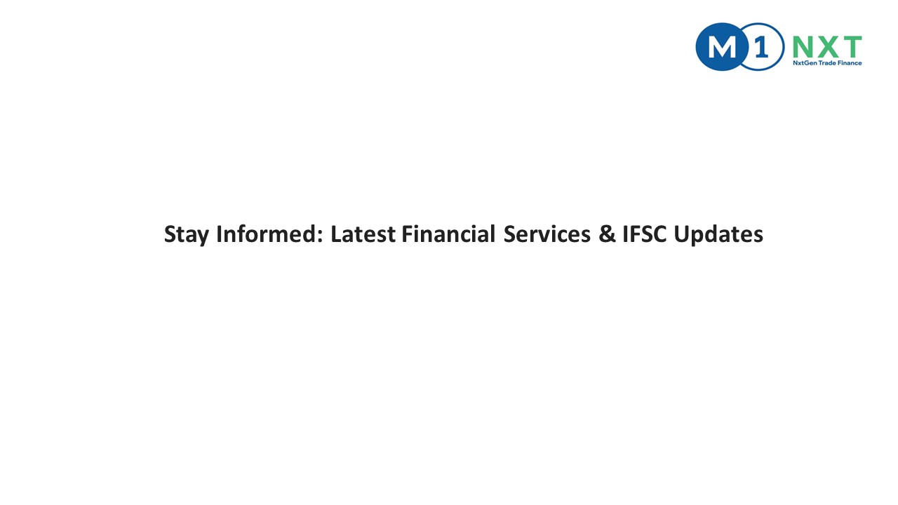 Stay Informed: Latest Financial Services & IFSC Updates