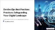 Guide to DevSecOps best practices to build secure apps