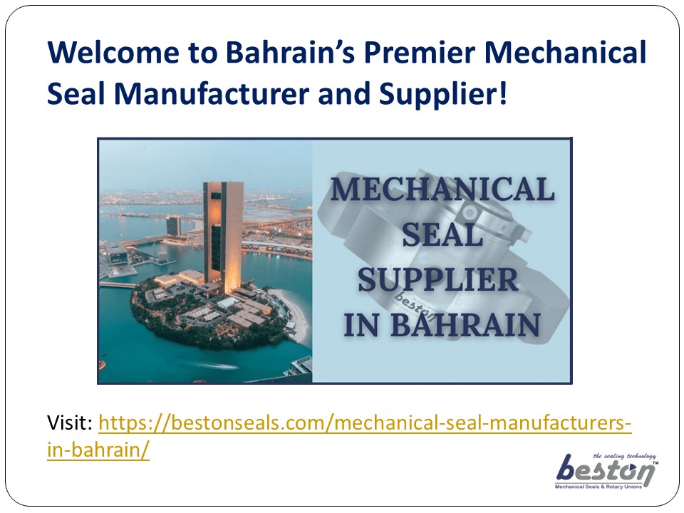 Best Mechanical seal manufacturers in Bahrain - Beston Seals