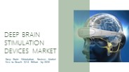 Global Deep Brain Stimulation Devices Market