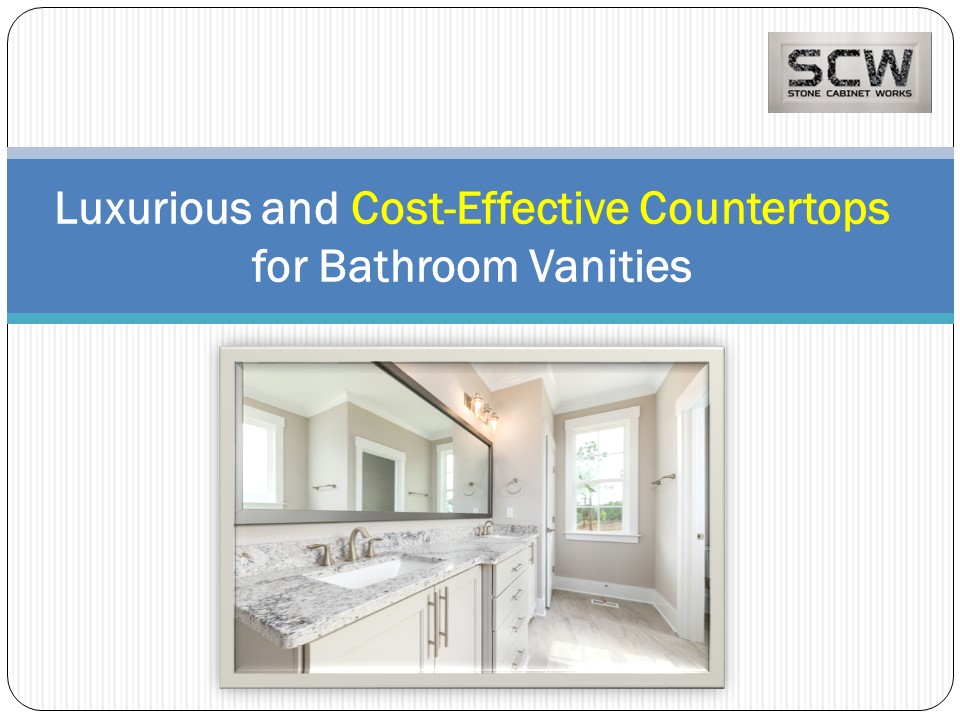 Picture of Luxurious and Cost-Effective Countertops for Bathroom Vanities-Stone ...
