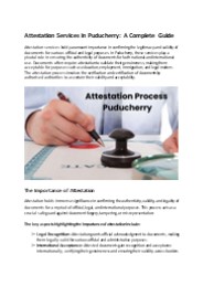 Comprehensive Guide to Attestation Process in Patna