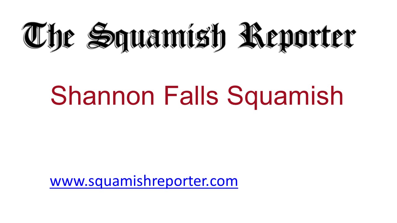 Shannon Falls Squamish - www.squamishreporter.com