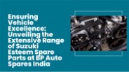 Suzuki Esteem Spare Parts