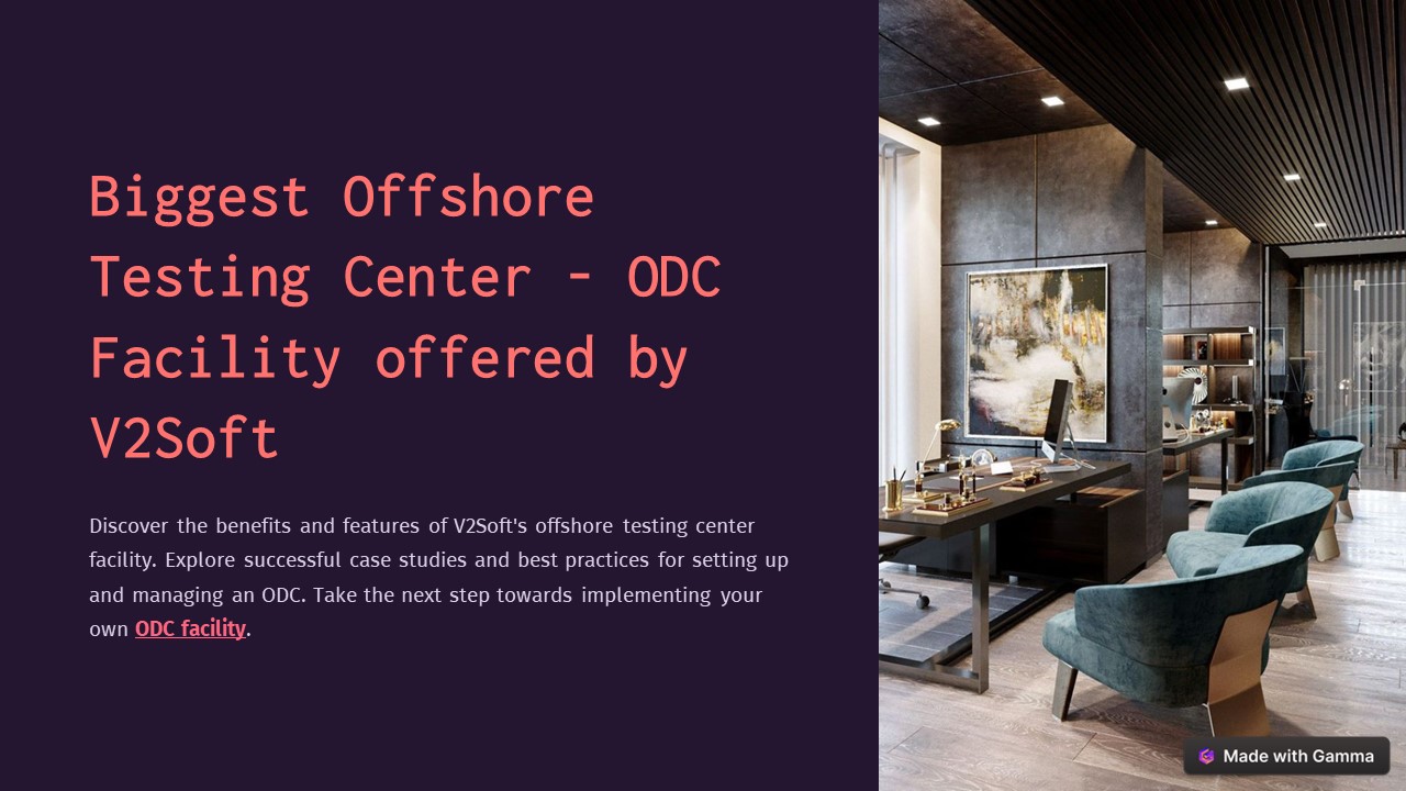 Offshore Development Center Means - ODC Offshore Delivery Center