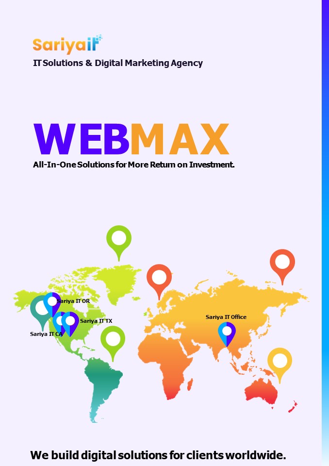 WEBMAX Product Proposal for Digital marketing & Website Design Development