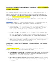 Harnessing Advanced Data Validation Techniques in Accounts Payable Process Automation