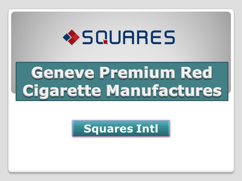 Geneve Premium Red Cigarette Manufactures