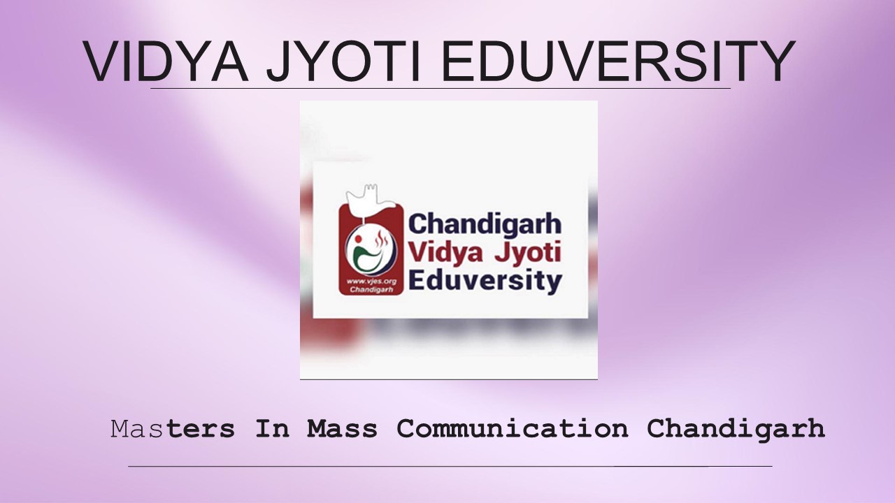 Masters In Mass Communication Chandigarh