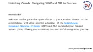 Unlocking Canada Navigating SINP and CRS for Success