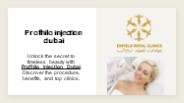 Profhilo injection dubai