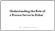 Process Server In Dubai