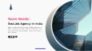 Kaam Keeda:  Best Job Agency In India