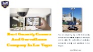 Best Security Camera And Surveillance Company In Las Vegas