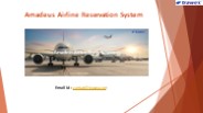 Amadeus Airline Reservation System
