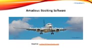 Amadeus Booking Software