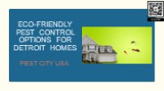 Eco-Friendly Pest Control Solutions for Detroit Homes
