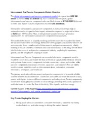 Piston Rings Aftermarket Trends Analysis