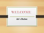 Barbershop in South Melbourne