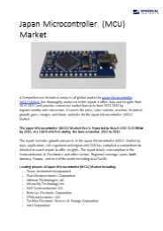 Japan Microcontroller (MCU) Market