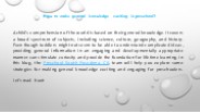 How to make general knowledge exciting in preschool?