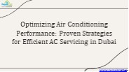 AC Repair and Maintenance Services in Dubai