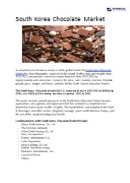 South Korea Chocolate Market