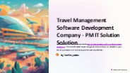 Travel Management Software Development Company - PM IT Solution