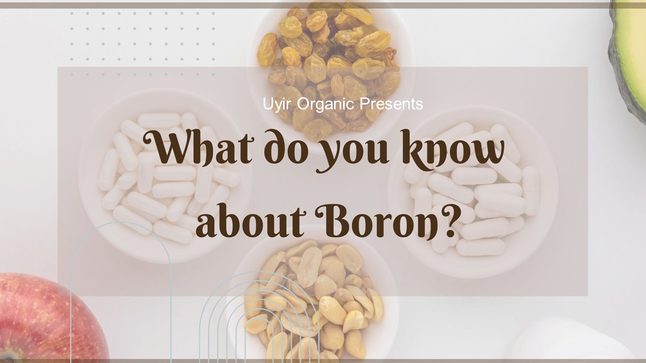 What do you know about Boron?