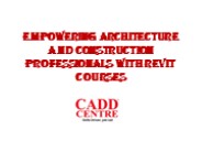 Empowering Architecture and Construction Professionals with Revit Courses