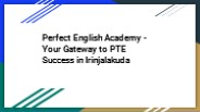 German Language Course In Irinjalakuda | Perfect English Academy