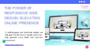 The Power of Responsive Web Design Elevating Online Presence