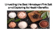 himalayan pink salt benefits