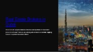 Real Estate Brokers In Dubai