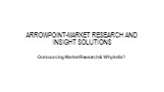 Outsourcing Market Research & Why India