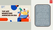 Top App Marketing Agencies USA